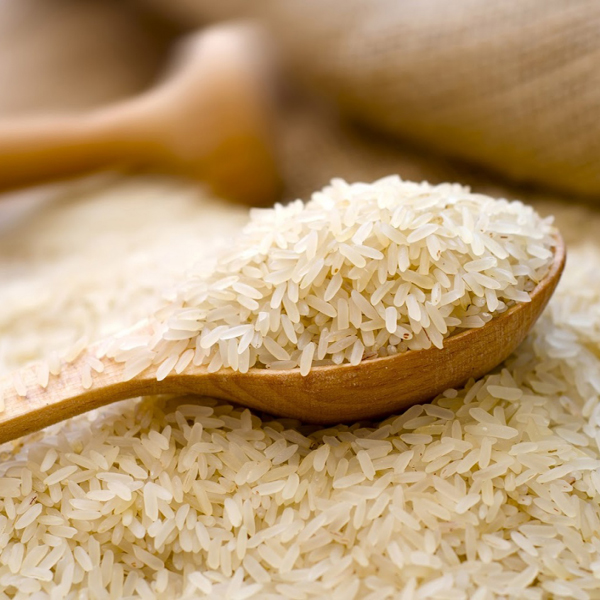 IR64 parboiled rice packed in export bags by Triune Trades for Asian markets